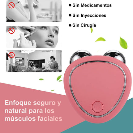⭐Masajeador Facial EMS con Microcorriente