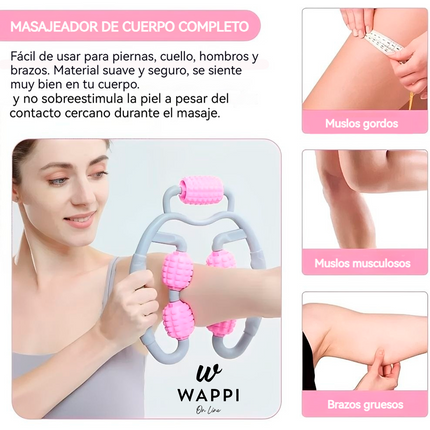 Masajeador de Piernas 360° Anticelulitis – Piernas Firmes y Relajadas