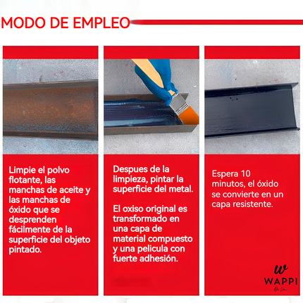 ✨Removedor y Renovador de Óxido 1 KILO – Protege y Renueva tus Metales