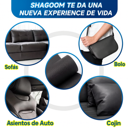 ReparaFácil™ Cuero Autoadhesivo Premium - La forma más simple de devolverle vida a tus muebles y accesorios de cuero.
