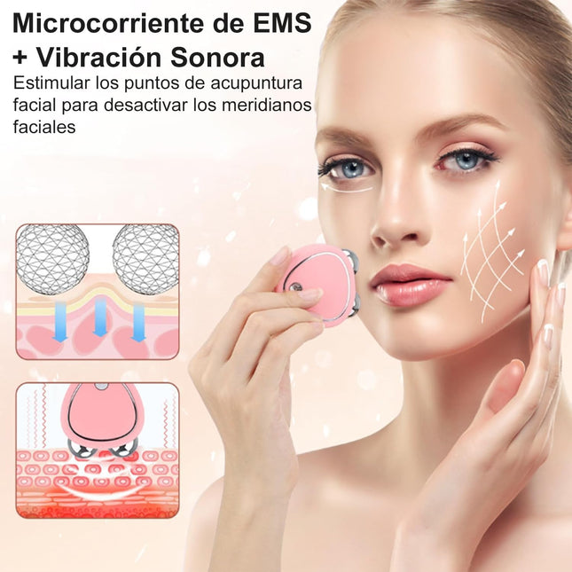 ⭐Masajeador Facial EMS con Microcorriente