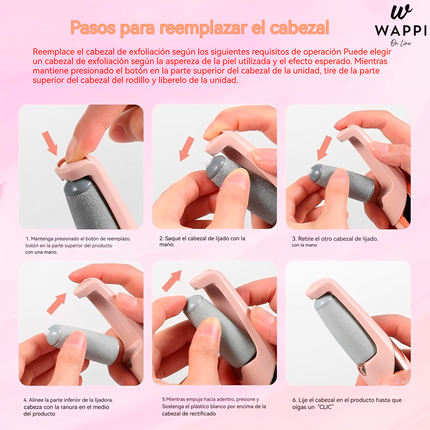 👣Removedor de Callos USB – Exfoliación y Suavidad al Instante