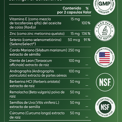 Liver Cleanse Détox – Limpia tu hígado de forma natural - Apoyo Natural para tu Bienestar Interno