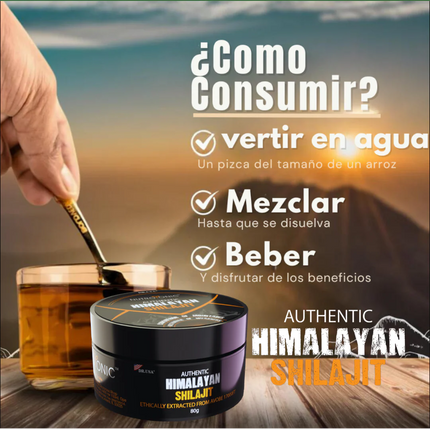 🧉Shilajit del Himalaya – Energía y Vitalidad Pura