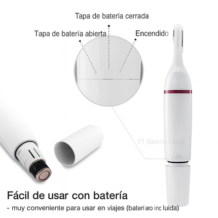 Depiladora Eléctrica 5 en 1 – Belleza práctica en un solo paso