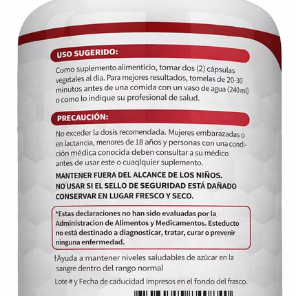 Blood Sugar Complex – Soporte Metabólico Natural Diario