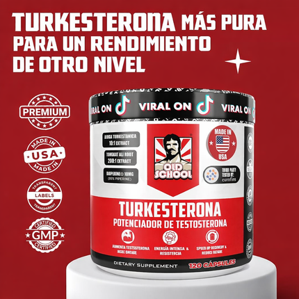 Turkesterone + Tongkat Ali – Fuerza, Rendimiento y Recuperación Natural