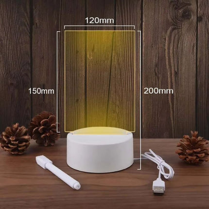 Lámpara LED de Mensajes PersonalizadoS
