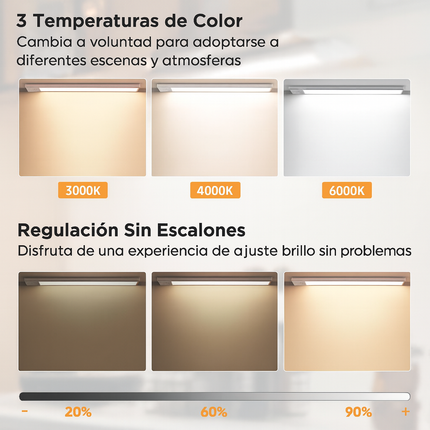 Barra LED con Sensor de Movimiento – Luz Automática y Portátil