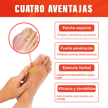 Parches de Alivio Articular con Calor – Pack 6 (72 Unidades)