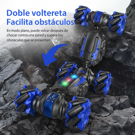 Auto RC Acrobático 4x4 con Control por Gestos - Controla el auto solo moviendo tu mano