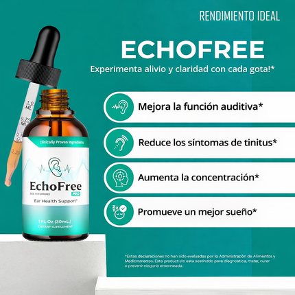 EchoFree Drops  – Soporte Natural para el Bienestar Auditivo