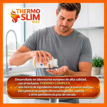 Thermo Slim Max – Termogénico Natural para Apoyar la Quema de Grasa