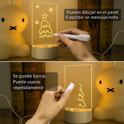 Lámpara LED de Mensajes PersonalizadoS