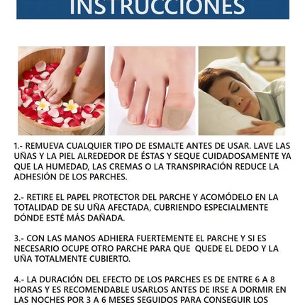 Parche para Hongos en las Uñas – Pack 3