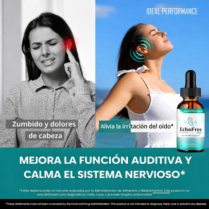 EchoFree Drops  – Soporte Natural para el Bienestar Auditivo