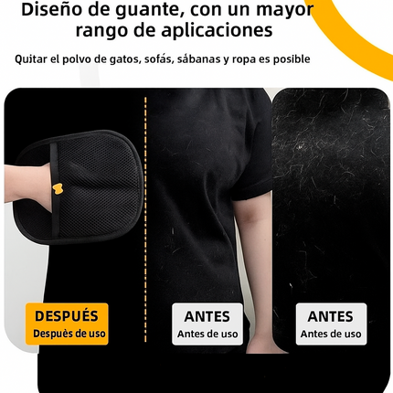 Guante Quita Pelo para Mascotas – Limpieza Rápida y Suave