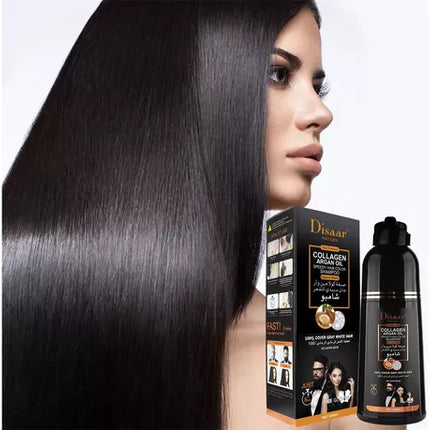 💆🏻‍♀️Shampoo Tinte Colorante - Cubre Canas al Instante