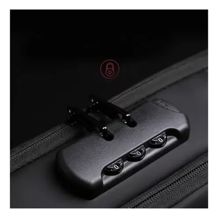 🎒Bolso Mochila Antirrobo con Carga USB y Bloqueo de Seguridad