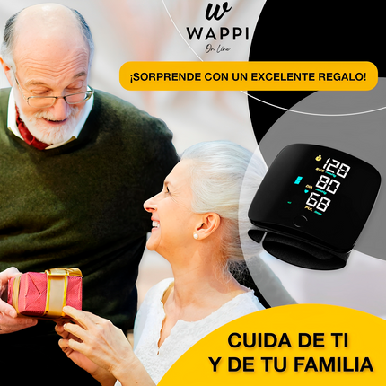 🩺Tensiómetro Digital de Muñeca Recargable - Ligero, compacto y siempre listo para acompañarte 💓🧳