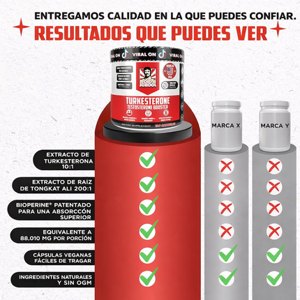 Turkesterone + Tongkat Ali – Fuerza, Rendimiento y Recuperación Natural