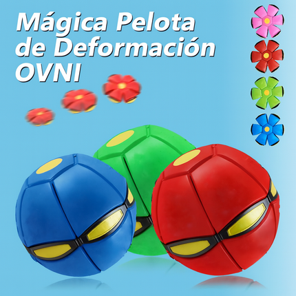 Pelota Frisbee 2 en 1 LED – Diversión que se Transforma