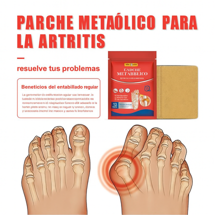 Parches de Alivio Articular con Calor – Pack 6 (72 Unidades)