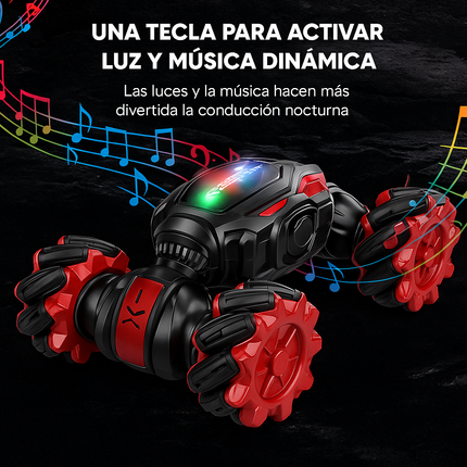 Auto RC Acrobático 4x4 con Control por Gestos - Controla el auto solo moviendo tu mano