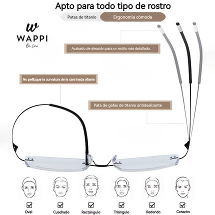 👓Lentes SmartView TR90 – Visión Perfecta en Todo Momento