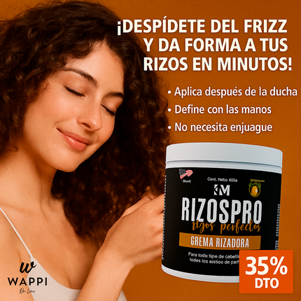🌀RizosPro con Argán – Rizos Definidos, Suaves y Sin Frizz