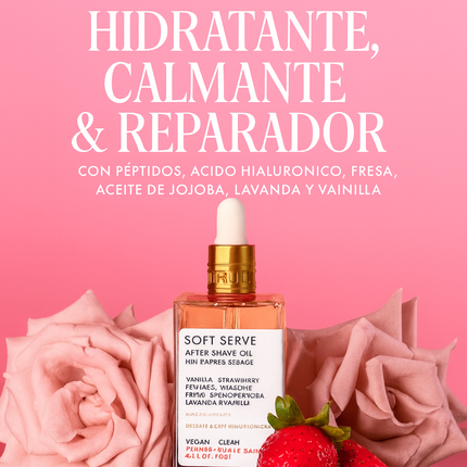 Truly Soft Serve After Shave Oil – Aceite post-afeitado - Piel suave, clara y libre de irritación