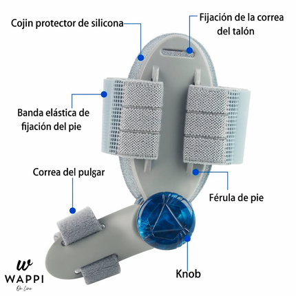 Corrector de Juanetes Ajustable – Alivio y Alineación Natural del Pie