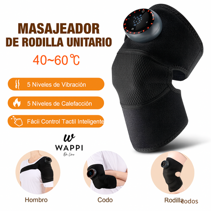 Rodillera Ortopédica Eléctrica 3 en 1 con Calor y Masaje 🔥