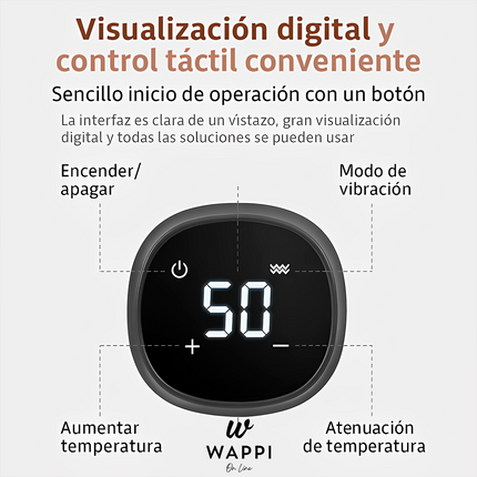 Masajeador de Rodilla con Calor y Vibración