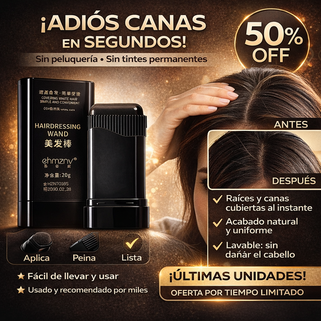 Corrector Capilar Instantáneo Cubre Canas