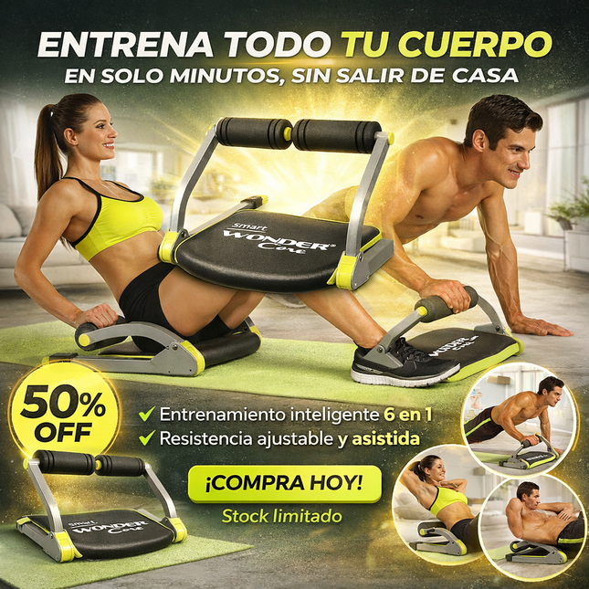WonderCore Smart 6 en 1 – Entrenamiento Inteligente en Casa