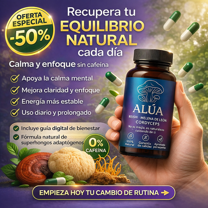 Alua CalmaPro® – Equilibrio Natural para Mente y Cuerpo