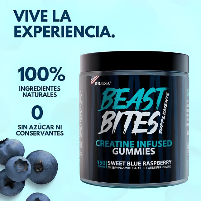 Beast Bites – Gomitas de Creatina 5g