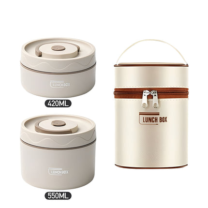 Lonchera Térmica 2 en 1 | Tu comida caliente donde vayas 🔥Incluye 2 recipientes de tapa hermética + bolsa térmica portátil