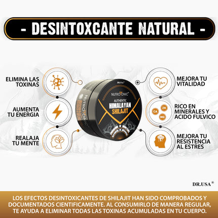 🧉Shilajit del Himalaya – Energía y Vitalidad Pura